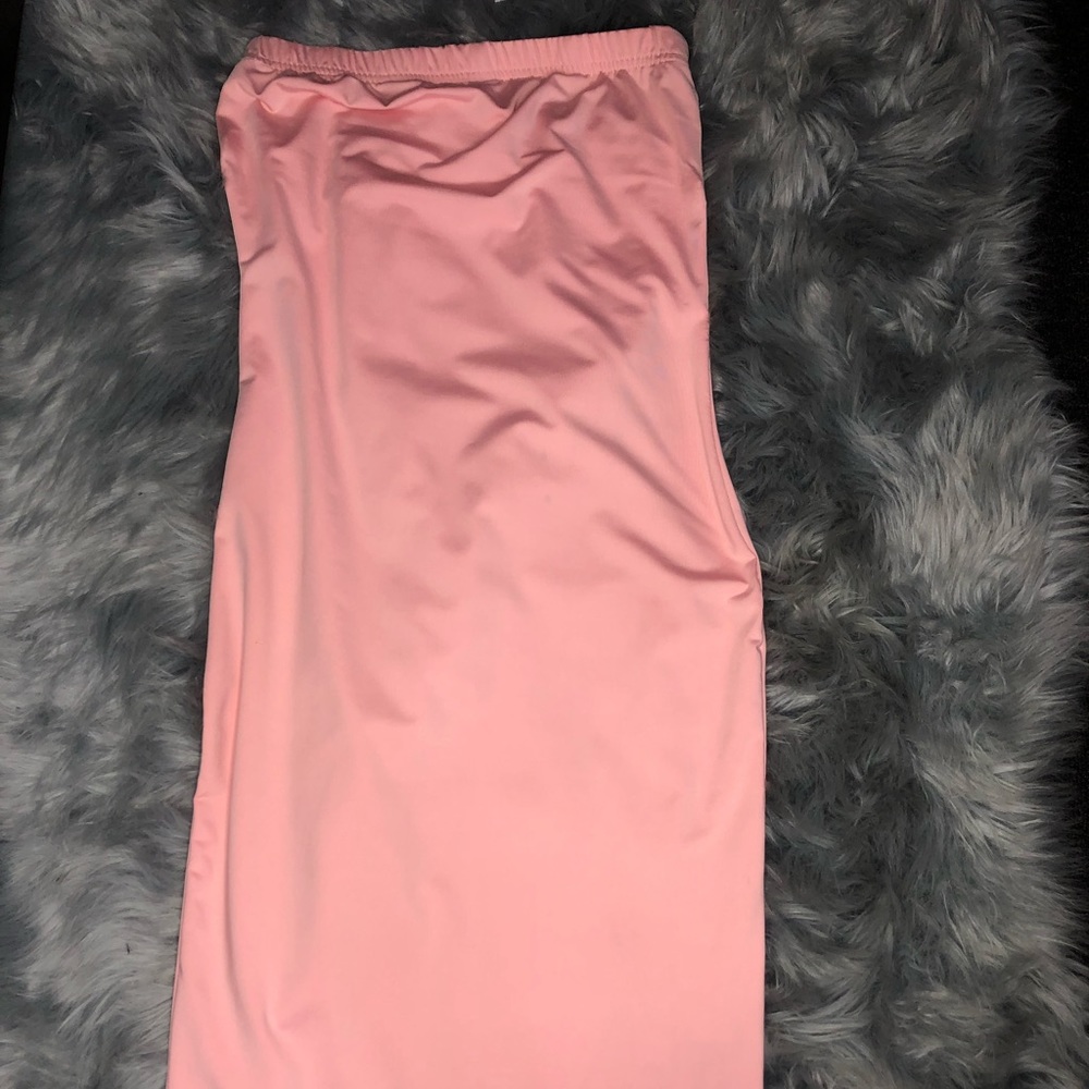 Pink Tube Dress